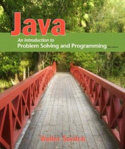 Java An Introduction To Problem Solving Programming 6Th Edition