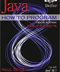 Java How To Program Early Objects 10Th Edition