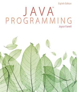 Java Programming 8Th Edition