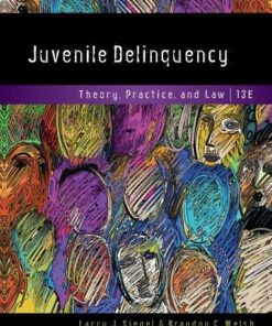 Juvenile Delinquency Theory Practice And Law 13Th Edition
