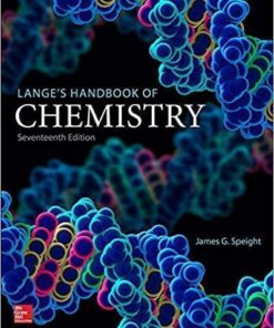 Langes Handbook Of Chemistry 17Th Edition