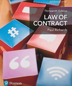Law Of Contract 13Th Edition