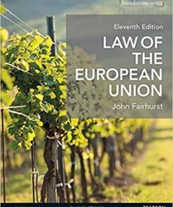 Law Of The European Union Foundations 11Th Edition