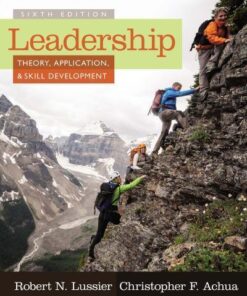 Leadership Theory Application Skill Development 6Th Edition