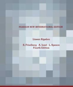 Linear Algebra 4Th Edition