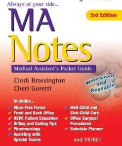 Ma Notes Medical Assistants Pocket Guide 3Rd Edition