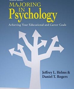 Majoring In Psychology Achieving Your Educational And Career Goals 2Nd Edition