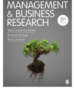 Management And Business Research 5Th Edition