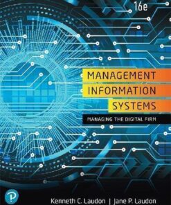 Management Information Systems Managing The Digital Firm 16Th Edition