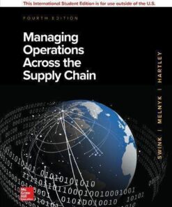 Managing Operations Across The Supply Chain 4th Edition