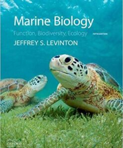 Marine Biology Function Biodiversity Ecology 5Th Edition