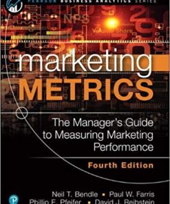 Marketing Metrics 4Th Edition
