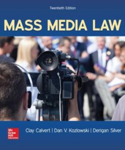 Mass Media Law 20Th Edition