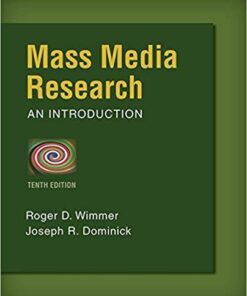 Mass Media Research An Introduction 10Th Edition
