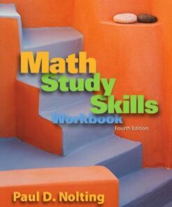 Math Study Skills Workbook Your Guide To Reducing Text Anxiety And Improving Study Strategies 4Th Edition