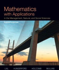 Mathematics With Applications In The Management Natural And Social Sciences 11Th Edition