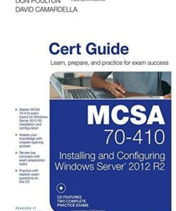 Mcsa 70 410 Cert Guide R2 Installing And Configuring Windows Server 2012