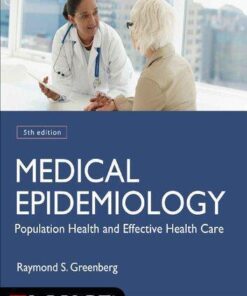 Medical Epidemiology Population Health And Effective Health Care Fifth Lange Basic Science 5Th Edition