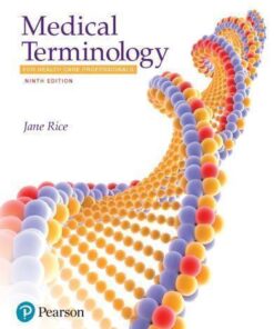 Medical Terminology For Health Care Professionals 9Th Edition