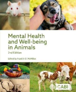 Mental Health And Well Being In Animals 2Nd Edition