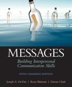 Messages Building Interpersonal Communication Skills 5Th Edition