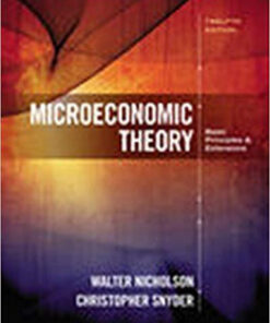Microeconomic Theory Basic Principles And Extensions 12Th Edition