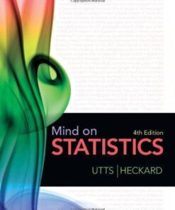 Mind On Statistics 4Th Edition