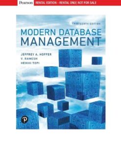 Modern Database Management 13Th Edition