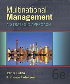 Multinational Management A Strategic Approach