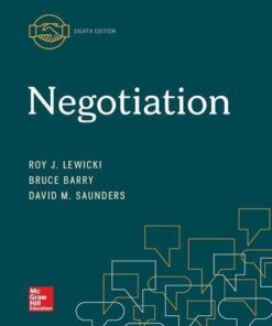 Negotiation 8Th Edition