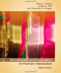 Nonverbal Communication In Human Interaction 8Th Edition