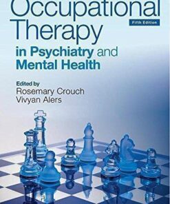 Occupational Therapy in Psychiatry and Mental Health 5th Edition