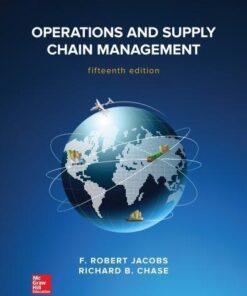 Operations And Supply Chain Management 15Th Edition