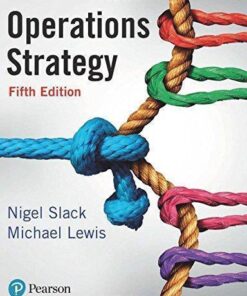 Operations Strategy 5Th Edition