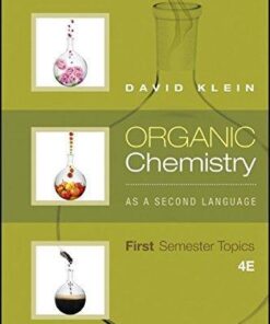 Organic Chemistry As A Second Language First Semester Topics 4Th Edition