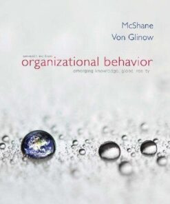Organizational Behavior Emerging Knowledge Global Reality 7Th Edition