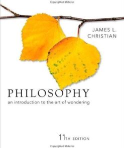 Philosophy An Introduction To The Art Of Wondering