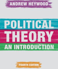 Political Theory An Introduction 4Th Edition Ed 2015