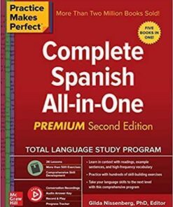 Practice Makes Perfect Complete Spanish All In One Premium 2Nd Edition
