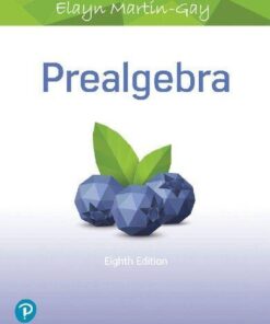 Prealgebra 8Th Edition