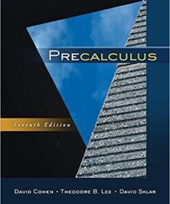 Precalculus 7Th Edition