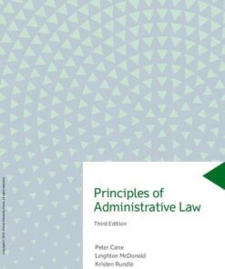 Principles Of Administrative Law 3Rd Edition