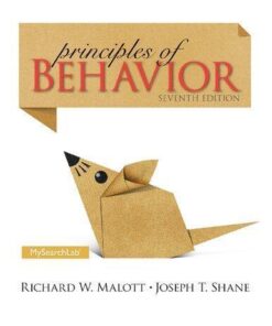 Principles Of Behavior 7Th Edition