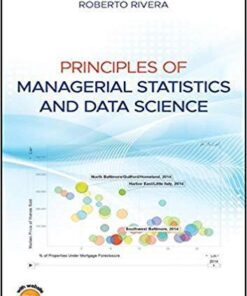 Principles Of Managerial Statistics And Data Science