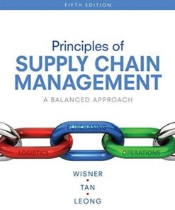 Principles Of Supply Chain Management A Balanced Approach 5Th Edition