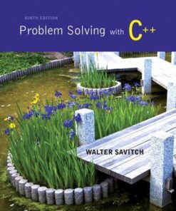 Problem Solving With C 9Th Edition