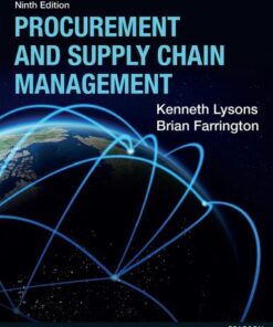 Procurement And Supply Chain Management 9Th Edition