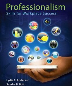 Professionalism Skills For Workplace Success 4Th Edition