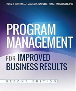 Program Management For Improved Business Results 2Nd Edition