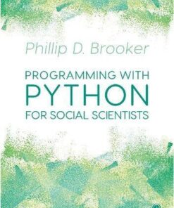 Programming With Python For Social Scientists